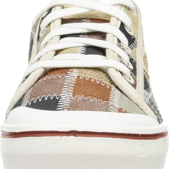 Women's Upcycled Leather Sneakers casual slip-on lightweight eco-friendly - Picture 2 of 7